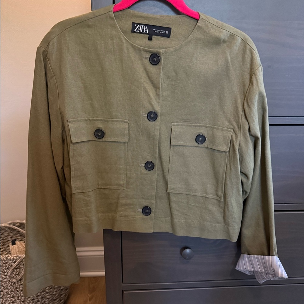 Zara linen jacket